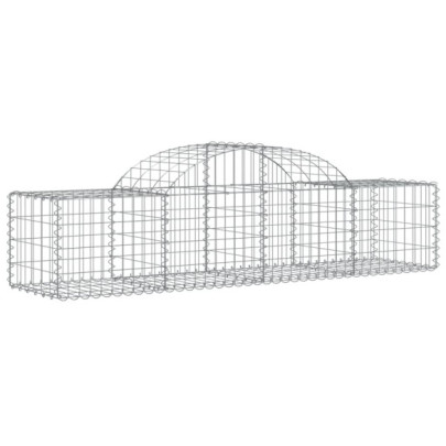 Coșuri Gabion Arcuite 13 buc - Fier Galvanizat | Livrare Gratuită