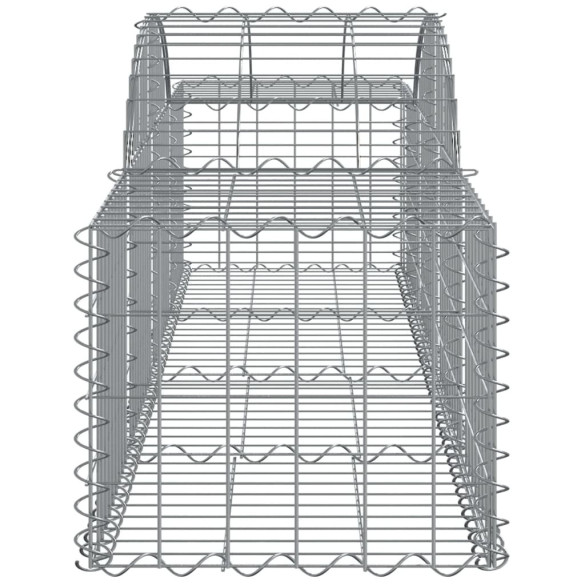 Coșuri Gabion Arcuite 13 buc - Fier Galvanizat | Livrare Gratuită