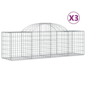 Coșuri Gabion Arcuite 200x50x60/80 cm - Fier Galvanizat 2