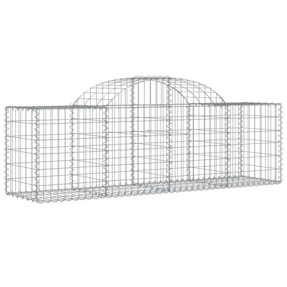 Coșuri Gabion Arcuite 9 buc - Fier Galvanizat | Livrare Gratuită
