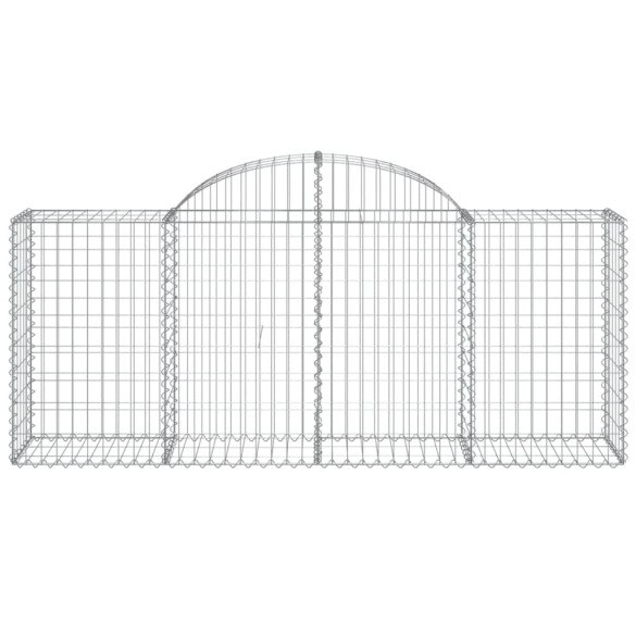 Coșuri Gabion Arcuite 11 buc - Fier Galvanizat | Livrare Gratuită