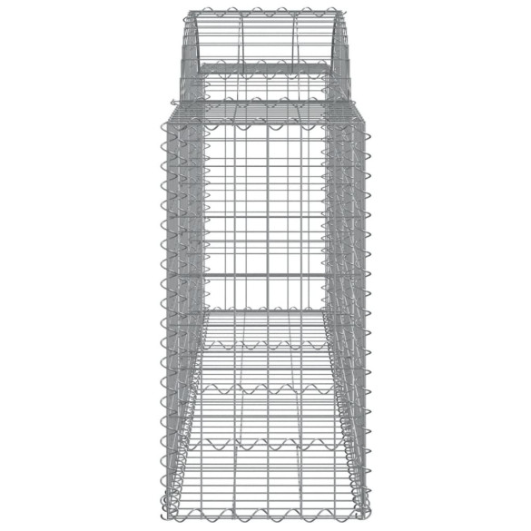 Coșuri Gabion Arcuite 11 buc - Fier Galvanizat | Livrare Gratuită