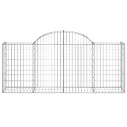 Coșuri Gabion Arcuite 20 buc - Fier Galvanizat | Livrare Gratuită