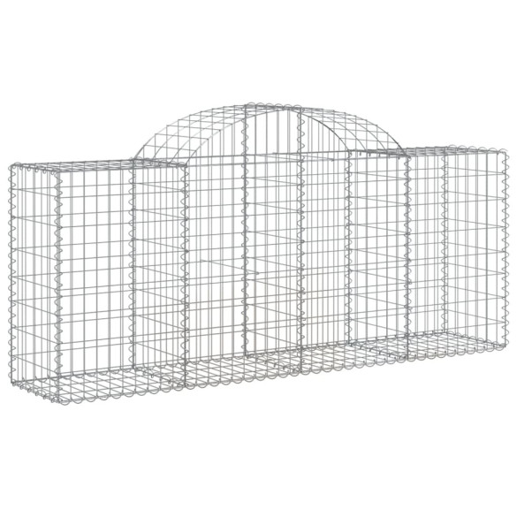 Coșuri Gabion Arcuite 30 buc - Fier Galvanizat | Livrare Gratuită