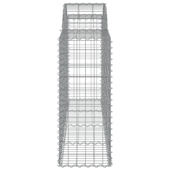 Coșuri Gabion Arcuite 15 buc - Fier Galvanizat | Livrare Gratuită